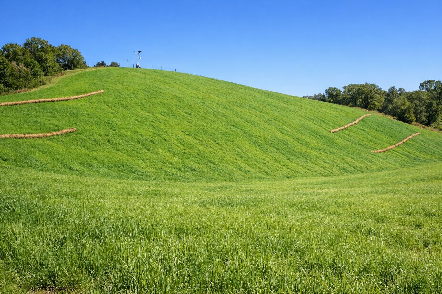 Hidrossemeadura profissional da Gramax Brasil para cobertura vegetal, estabilização de taludes e recuperação de áreas degradadas